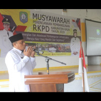 Kakan Kemenag Kaur Baca Do`a Musrenbang RKPD Tahun 2019