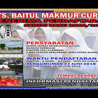 Tim PPDB18 MTS. Baitul  Makmur Curup Sosialisasi Pekan Depan