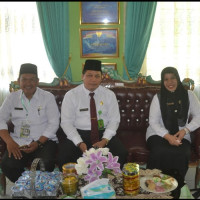 Kepala Kemenag Lebong  Monitoring  UAMBN MTsN 1 Lebong