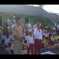 Siswa MIM 10 RL Sampaikan Tahfidz Qur’an  Sebelum Shalat Dhuha