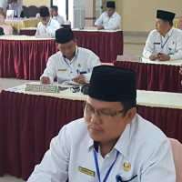 Kepala Kankemenag MM Ikuti Seleksi Petugas Haji Tingkat Provinsi Bengkulu