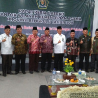 Ka.Kemenag Kota Bengkulu Ikuti Rakerda