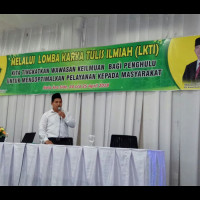 Ka. KUA Padang Jaya Raih Juara 3 KTI Tingkat Provinsi Bengkulu