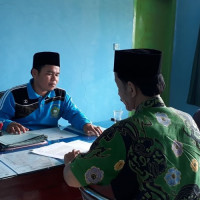 KUA Kecamatan Teramang Jaya Terima Tim Monev Dari Kanwil Kemenag Provinsi Bengkulu