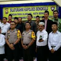 Kapolres Silaturahmi Bersama PAI Non PNS Kota Bengkulu