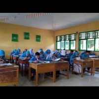 MTsN 2 Kota Bengkulu Gelar Ujian Semester Genap