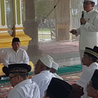 Kepala KanKemenag MM Beri Bimbingan Manasik Haji Gabungan Tingkat Kecamatan