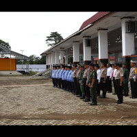 ASN Kemenag Lebong Petugas Upacara Gabungan Bersama Pemda