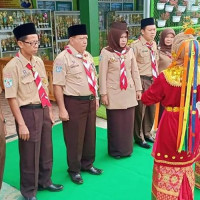 MAN 2 Kota Bengkulu Gelar Perkemahan Pakhar Madu Scout Competition