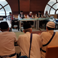 Sukseskan pelaksanaan Shalat  Arbain dan Ziarah, Ka. Kemenag MM Pimpin Rakor