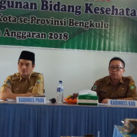 Kepala Kemenag Lebong Hadiri Monev Program Pembangunan Kesehatan