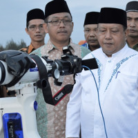 Rukyatul Hilal di Rooftop Mess Pemda Provinsi Bengkulu