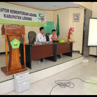 Kakan kemenag Lebong Himbau Kepala Madrasah Suskseskan KSM