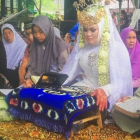 KUA Pelabai Lebong Laksanakan Tugas Akad Nikah