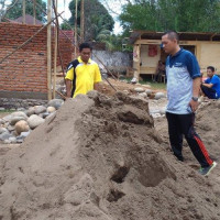 Monitor Pembangunan KUA SBSN, Ka. Kemenag BU Harapkan Pembangunan Selesai Tepat Waktu