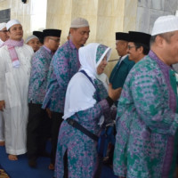 Jamaah Haji Kota Bengkulu Tiba di Bengkulu