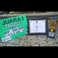 MTsN 1 BU Raih Juara III Lomba Senam Germas Sekabupaten Bengkulu Utara