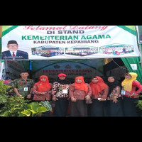 MAN 2 Kepahiang Kontribusi Sarpras di Stand Kemenag Kepahiang