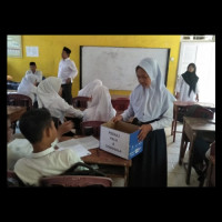 Ajarkan Kepedulian Pada Siswa, MTsN 2 Lebong Galang Dana Untuk  Palu