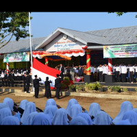 Upacara Hari Santri Nasional, Kepala Kemenag Kepahiang Ajak Seluruh Santri Jaga NKRI