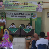 Kepala Kankemenag Lebong Buka Workshop Guru Pontren Dan MDA