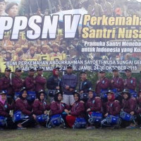 Peringati Hari Santri, Ponpes Darunnaja Ketahun Kirim Regu Ikuti PPSN