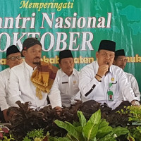 Ka. Kankemenag MM Hadiri Zikir dan Do’a  Hari Santri Nasional