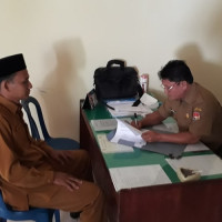 Ka. KUA Kecamatan Malin Deman Koordinasi Persiapan MTQ Kabupaten