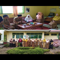 Kepala Kemenag Rejang Lebong Tinjau MTs Baitul Makmur