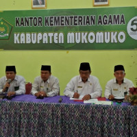 Kemenag MM Sambut Tim Supervisi Kanwil Kemenag Provinsi Bengkulu