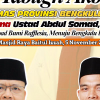 Jajaran Kemenag Kota Bengkulu Ikuti Tablig Akbar Bersama UAS