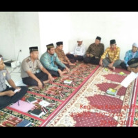 KUA Pagar Jati Bersama Polsek Bentuk Forum Komunikasi Masjid