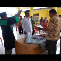 KUA Pematang Tiga Benteng Rohaniawan Pelantikan Kades