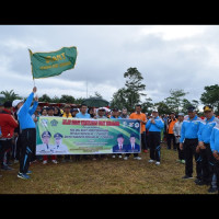 Lepas Jalan Sehat Kerukuan Umat Beragama, Bupati Minta Tokoh Agama Jadi Mitra Pemerintah