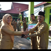 Tim Volly Ball Putri Kemenag Kota Bengkulu Raih Juara 1