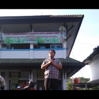 MTs Baitul Makmur Lakukan Pergantian Ketua OSIS