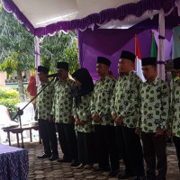 Kepala Kanwil Kemenag Bengkulu Lantik  Pengurus KBIH Irfa’ul Khair Al Mabrur Mukomuko