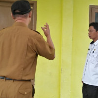 KASI BIMAS ISLAM KEMENAG MM CEK TITIK LOKASI PELAKSANAAN MTQ TINGKAT PROVINSI