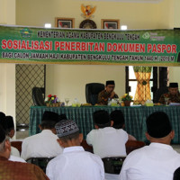 Kemenag Bengkulu Tengah Sosialisasikan Penerbitan Dokumen Paspor Jamaah Haji