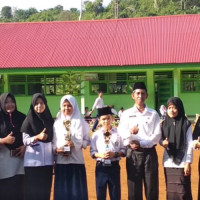 MTsN 4 Mukomuko Raih Juara 1 Gerak Jalan HUT Kabupaten Mukomuko