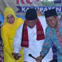 Ka. Kemenag Dampingi Bupati MM Tutup Kegiatan Pameran HUT Kabupaten Mukomuko ke-16