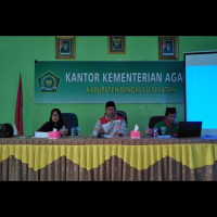 Ka.Kemenag Buka Pembentukan MGMP PAI Tingkat SMA/SMK