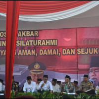 Kepala KanKemenag Lebong Beserta Jajaran Hadiri Tablig Akbar