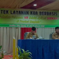 OPERATOR KEMENAG MM HADIRI BIMTEK PELAYANAN BERBASIS IT SE PROVINSI BENGKULU