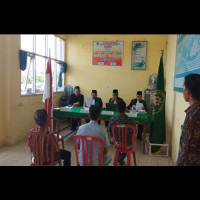 KUA Karang Tinggi Benteng Sambut TIM Sidang Keliling Pengadilan Agama Bengkulu Utara/Benteng