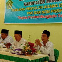 KEPALA KEMENAG MM BUKA SECARA RESMI PEMILIHAN PAI TELADAN TINGKAT PROVINSI BENGKULU