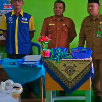 Kepala kankemenag Kab. Mukomuko Tinjau Pelaksanaan UNBK Hari Ke-2