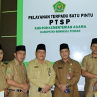 Pantau Sarana PTSP, Kemenag Benteng Sambut Kanwil Kemenag Provinsi