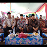 Ka. KUA Pondok Kelapa Bersama Bupati Ikuti Hari Jadi Abusakim