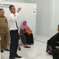 Jamaah calon Haji Kabupaten Rejang Lebong Rekam Biometrik